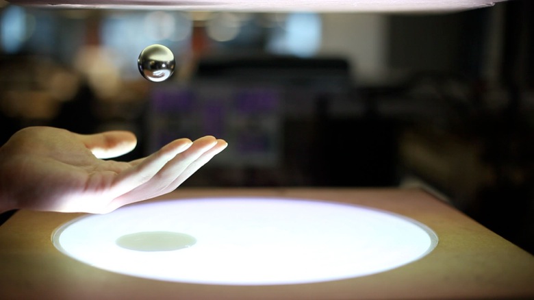 ZeroN levitated interaction element demonstration